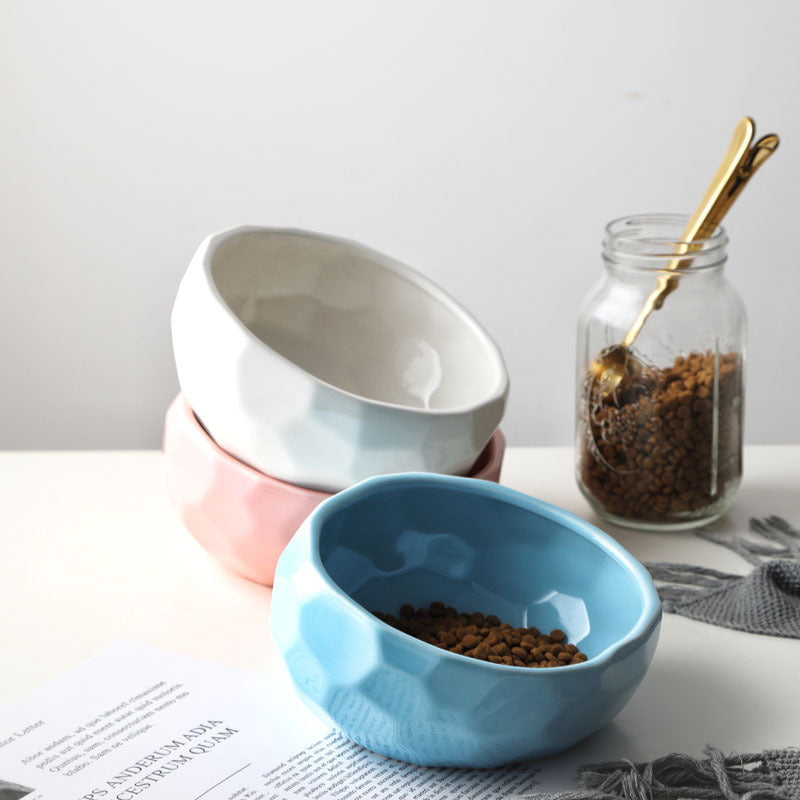 Porcelain Kitty Bowl