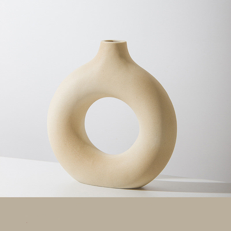 Hollow Porcelain Vase