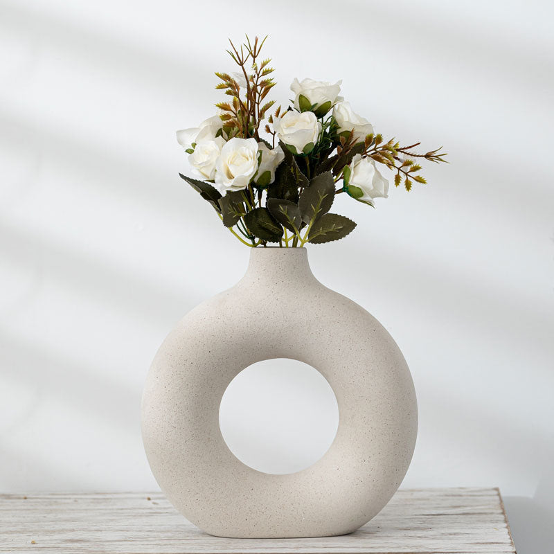 Hollow Porcelain Vase