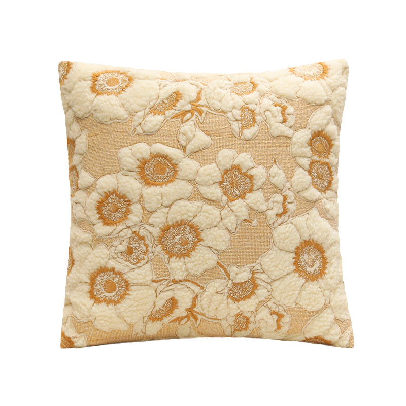 Sunflower Cotton Pillow