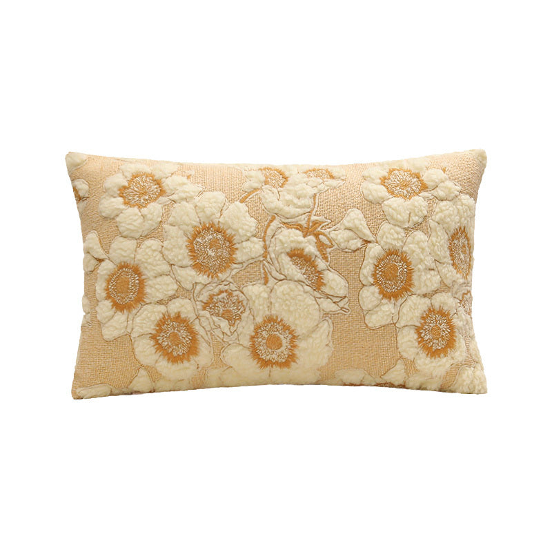 Sunflower Cotton Pillow